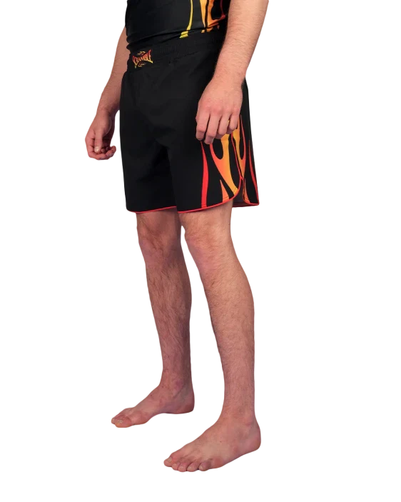 SCRAMBLE 1998 Fire Shorts – Black