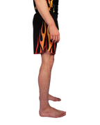 SCRAMBLE 1998 Fire Shorts – Black