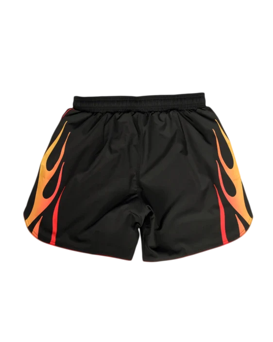 SCRAMBLE 1998 Fire Shorts – Black