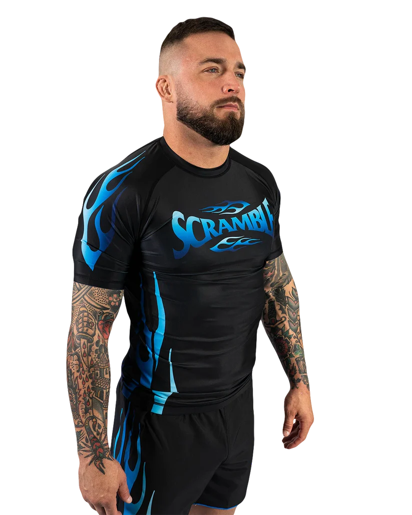 SCRAMBLE 1998 Ice Rashguard – Black