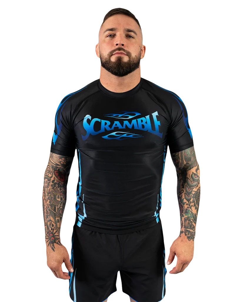 SCRAMBLE 1998 Ice Rashguard – Black