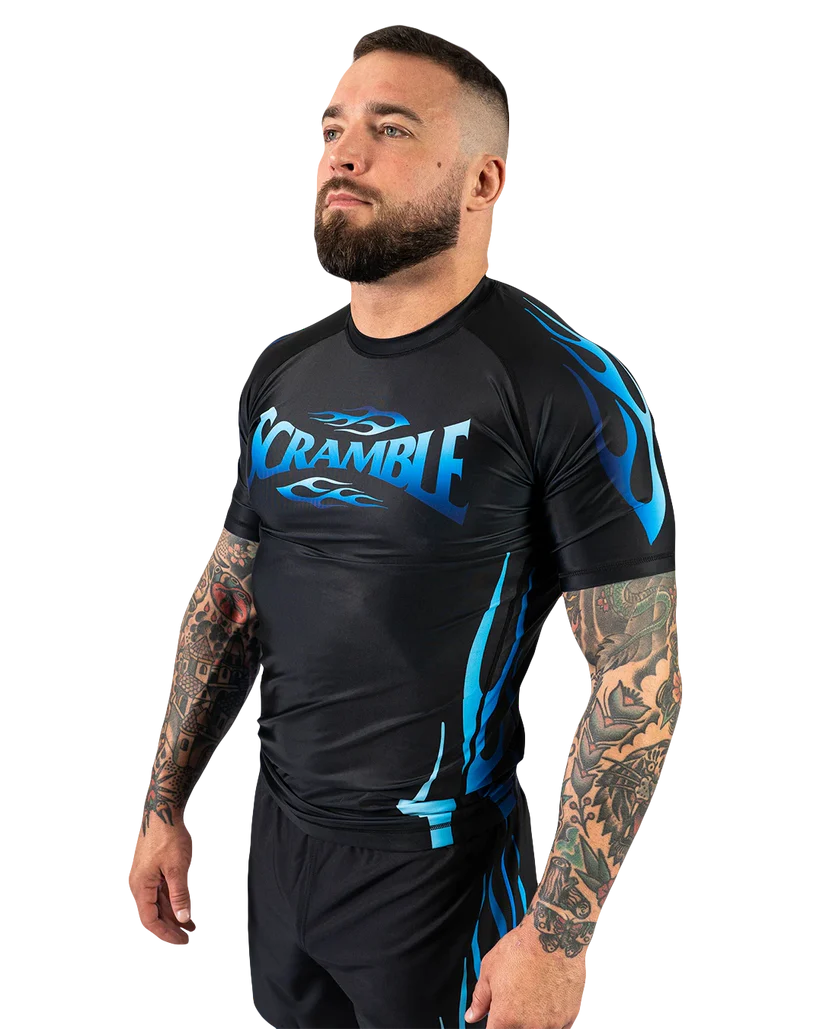 SCRAMBLE 1998 Ice Rashguard – Black