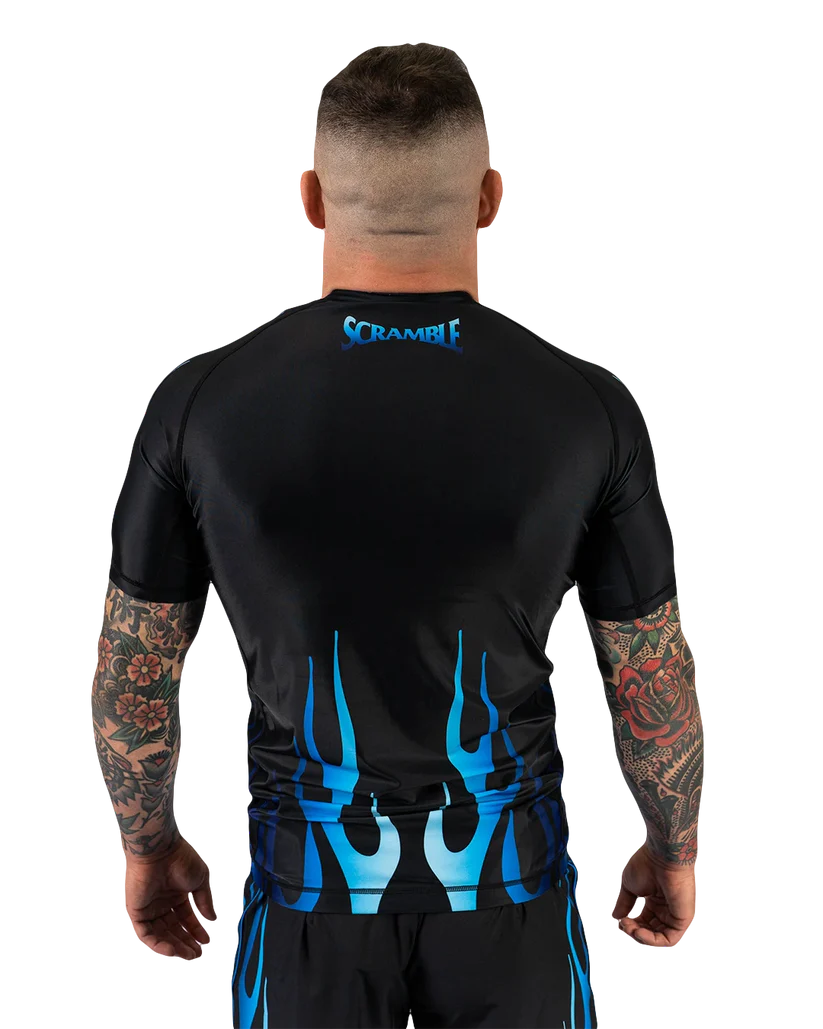 SCRAMBLE 1998 Ice Rashguard – Black