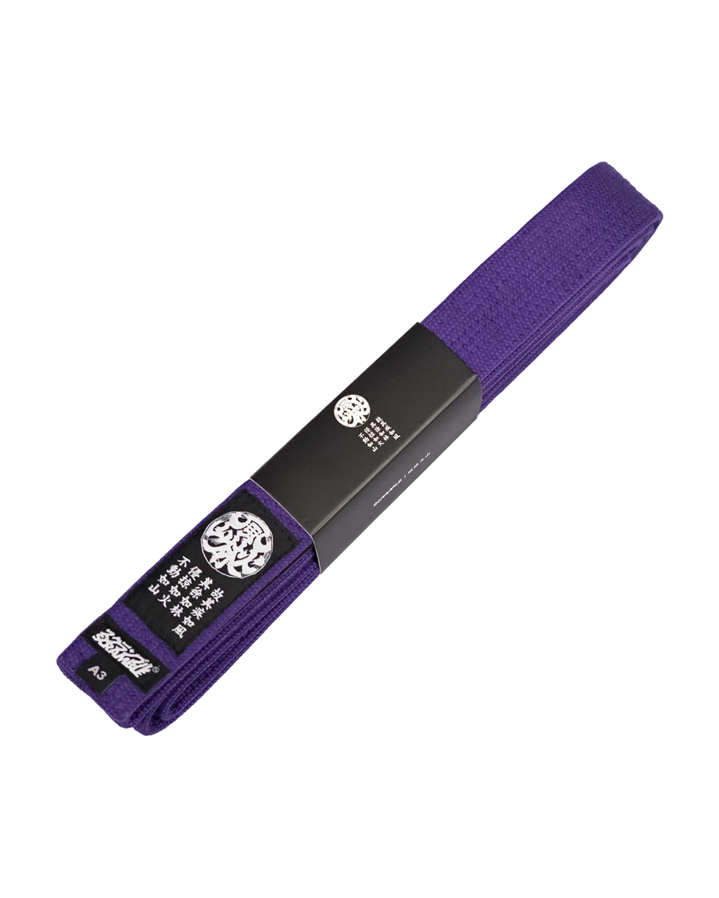 SCRAMBLE ELEMENTAL BJJ BELT – PURPLE