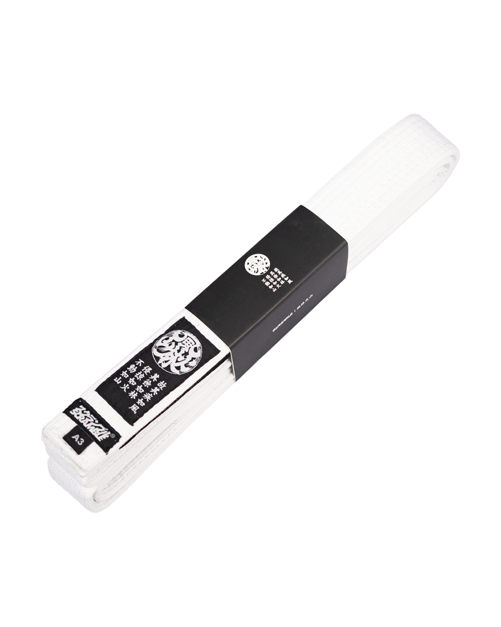 SCRAMBLE ELEMENTAL BJJ BELT – WHITE