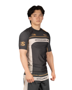 SCRAMBLE Duotone Rashguard BLACK
