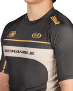 SCRAMBLE Duotone Rashguard BLACK
