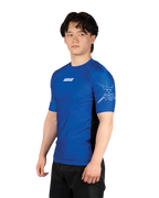 SCRAMBLE Fate Tanto Rashguard – Short Sleeve [Blue]