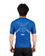 SCRAMBLE Fate Tanto Rashguard – Short Sleeve [Blue]