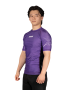 SCRAMBLE Fate Tanto Rashguard – Short Sleeve [Purple]