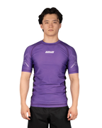 SCRAMBLE Fate Tanto Rashguard – Short Sleeve [Purple]