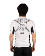 SCRAMBLE Fate Tanto Rashguard – Short Sleeve [White]
