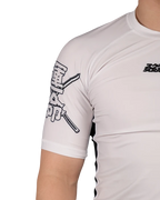 SCRAMBLE Fate Tanto Rashguard – Short Sleeve [White]