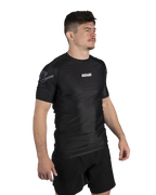 SCRAMBLE Fate Tanto Rashguard – Short Sleeve [Black]
