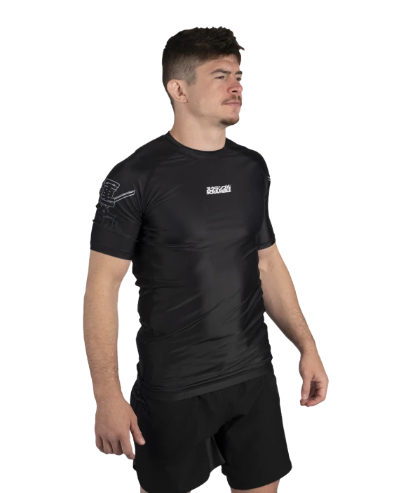 Scramble Fate Tanto Rashguard – Short Sleeve (Black)
