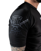 SCRAMBLE Fate Tanto Rashguard – Short Sleeve [Black]