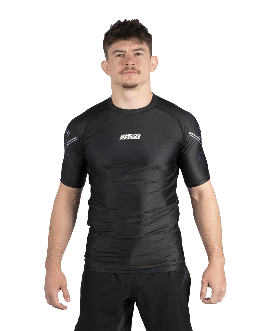 Scramble Fate Tanto Rashguard – Short Sleeve (Black)