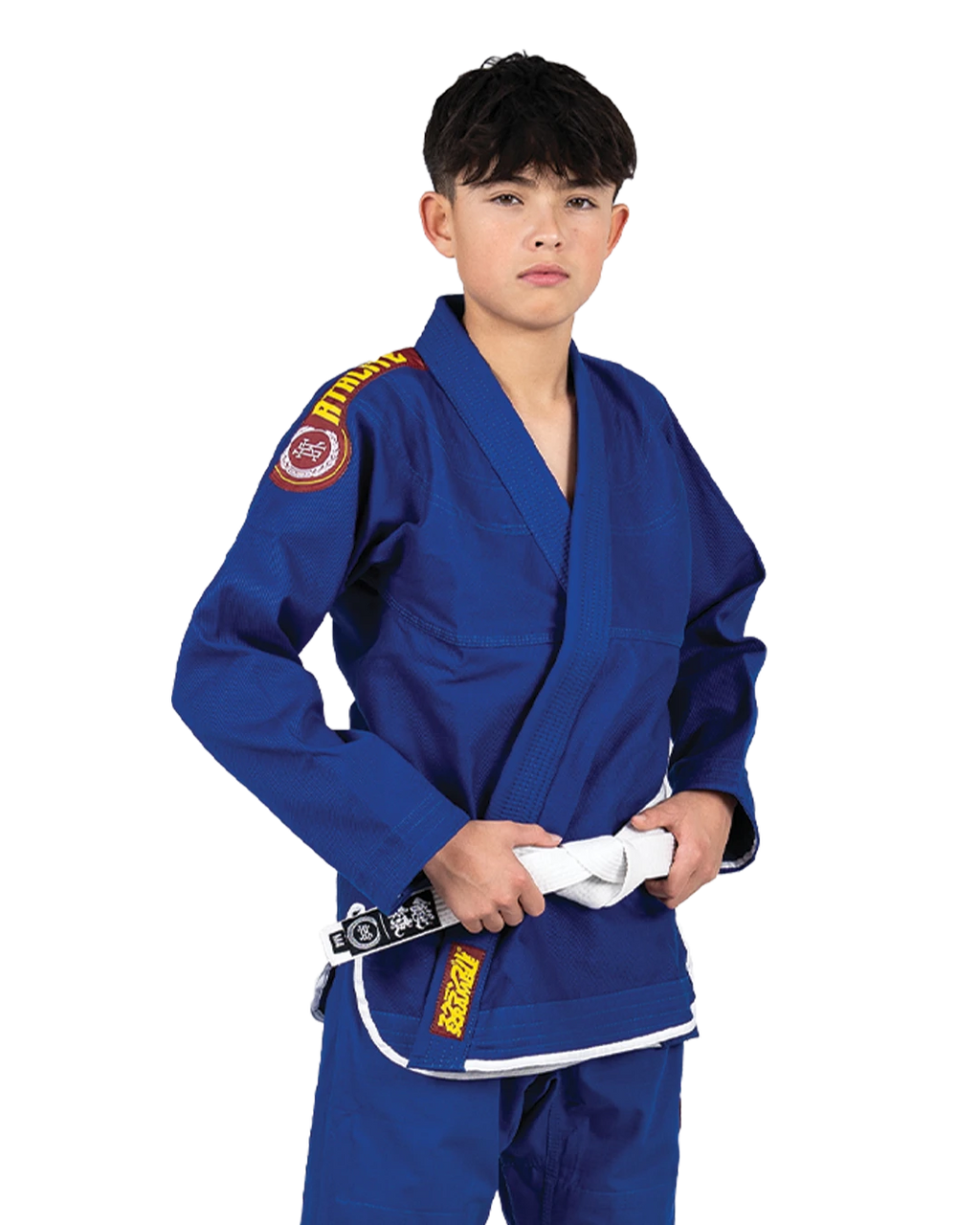SCRAMBLE "KIDS" ATHLITE V6 BJJ GI [BLUE]