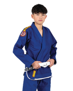 SCRAMBLE "KIDS" ATHLITE V6 BJJ GI [BLUE]