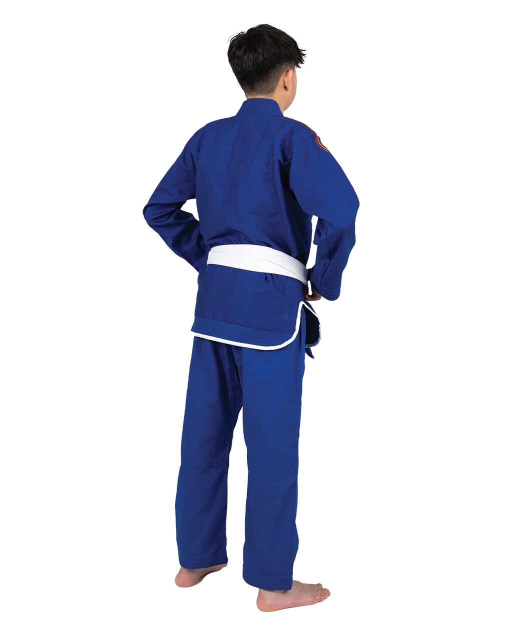 SCRAMBLE "KIDS" ATHLITE V6 BJJ GI [BLUE]