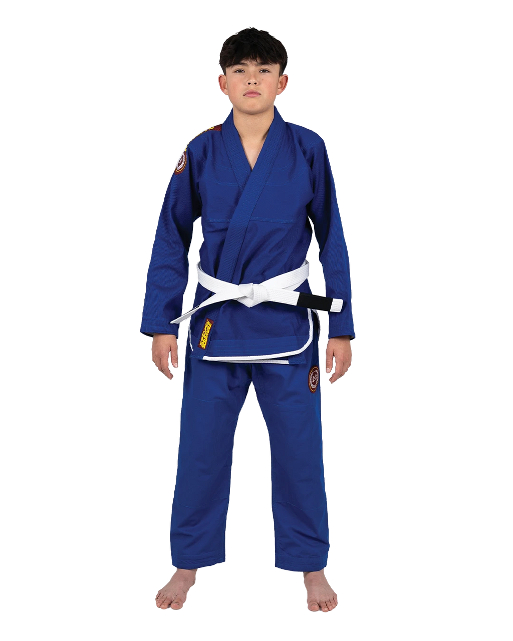 SCRAMBLE "KIDS" ATHLITE V6 BJJ GI [BLUE]