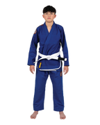 SCRAMBLE "KIDS" ATHLITE V6 BJJ GI [BLUE]