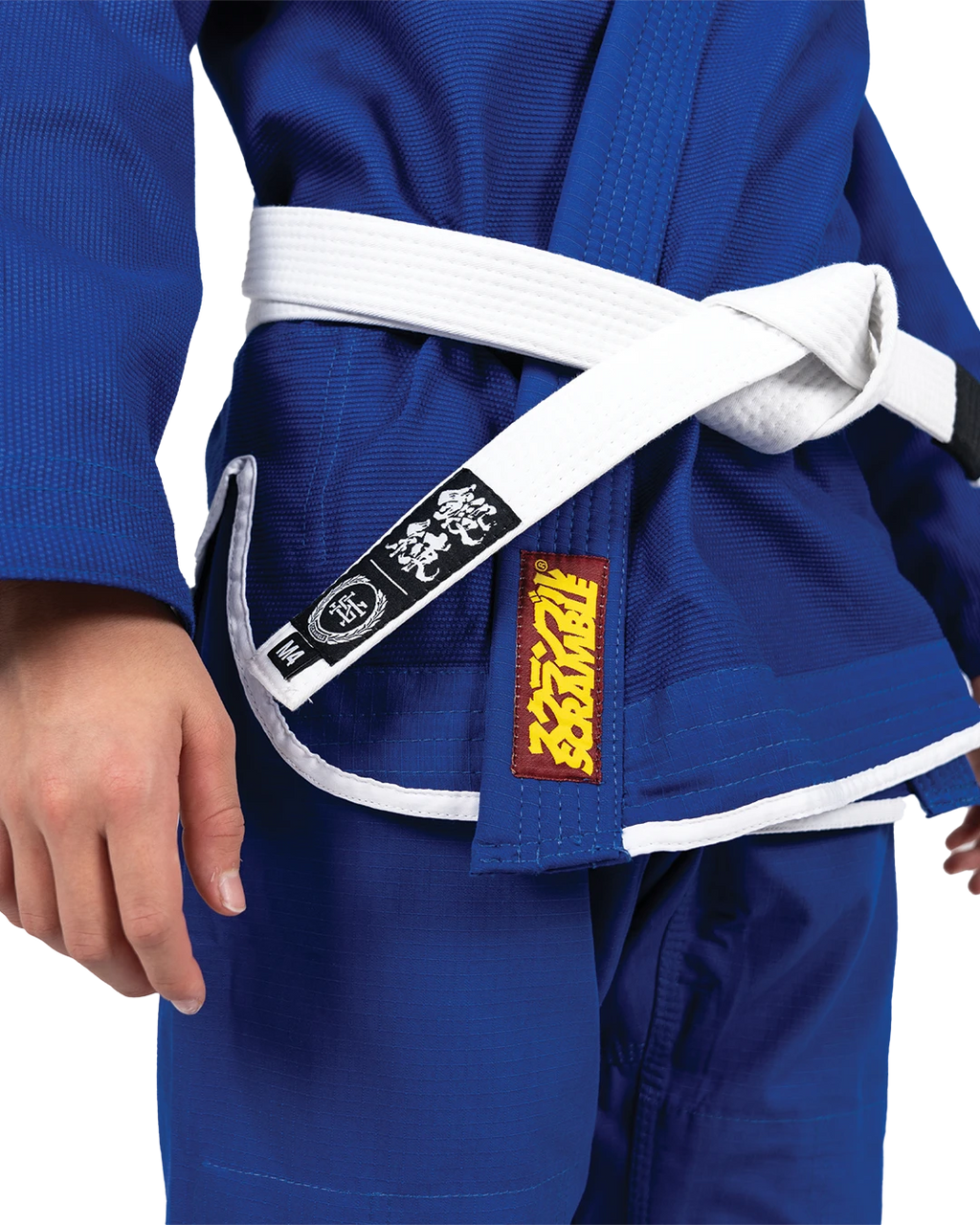 SCRAMBLE "KIDS" ATHLITE V6 BJJ GI [BLUE]