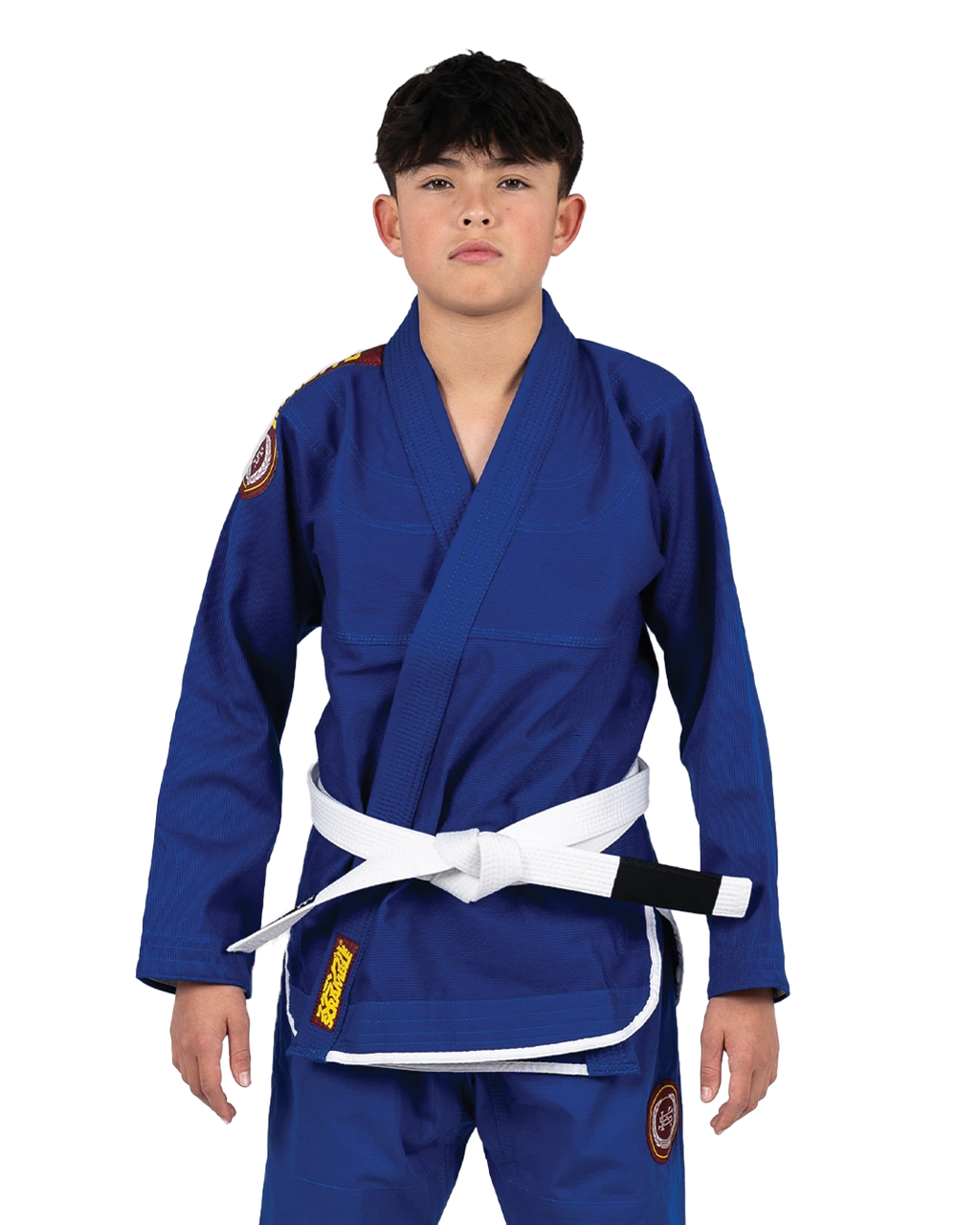 SCRAMBLE "KIDS" ATHLITE V6 BJJ GI [BLUE]