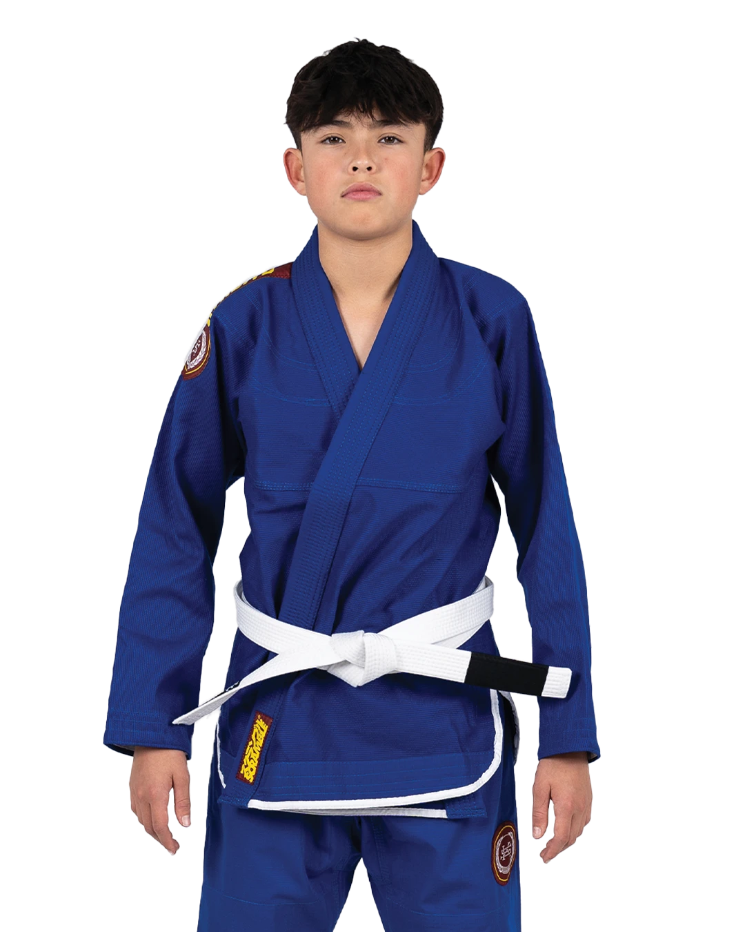 SCRAMBLE "KIDS" ATHLITE V6 BJJ GI [BLUE]