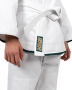 SCRAMBLE "KIDS" ATHLITE V6 BJJ GI [WHITE]