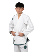 SCRAMBLE "KIDS" ATHLITE V6 BJJ GI [WHITE]