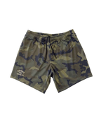 SCRAMBLE Mesh Hybrid Grappling Shorts – Woodland Camo