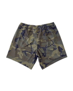SCRAMBLE Mesh Hybrid Grappling Shorts – Woodland Camo