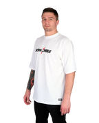 SCRAMBLE Never Die T-Shirt – White