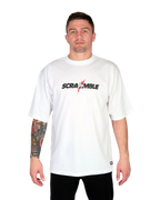SCRAMBLE Never Die T-Shirt – White