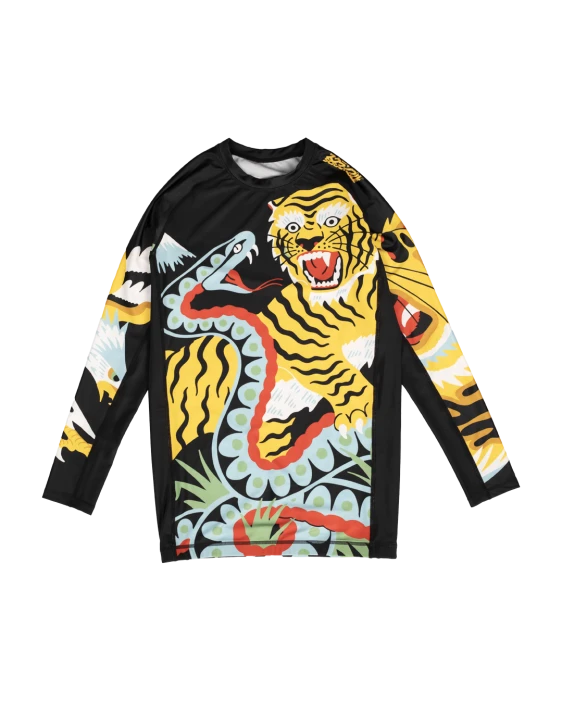 SCRAMBLE Sukajan Rashguard – Long Sleeve