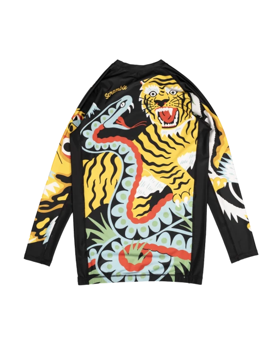 SCRAMBLE Sukajan Rashguard – Long Sleeve
