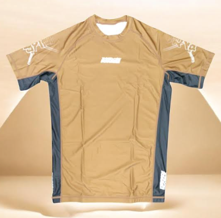 Scramble Fate Tanto Rashguard – Short Sleeve (Brown)