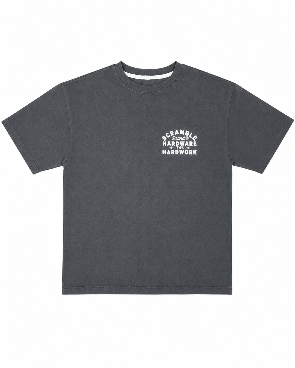 SCRAMBLE MANILA T-SHIRT DARK GRAY