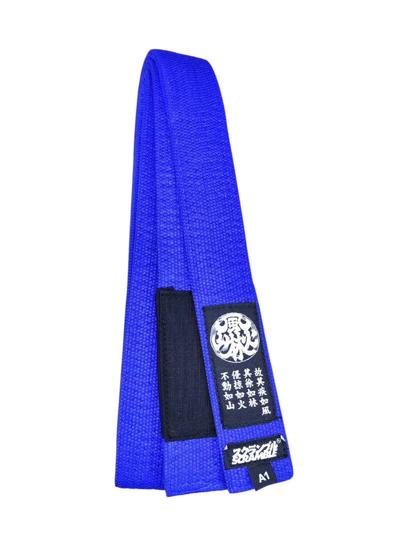 SCRAMBLE ELEMENTAL BJJ BELT – BLUE