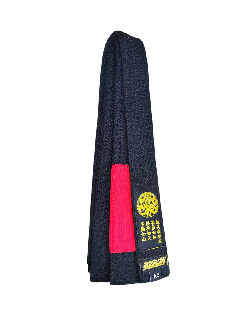 SCRAMBLE ELEMENTAL BJJ BELT – BLACK